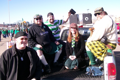Mulligan Stew in the Denver St. Patrick's Day Parade, 14 March 2009